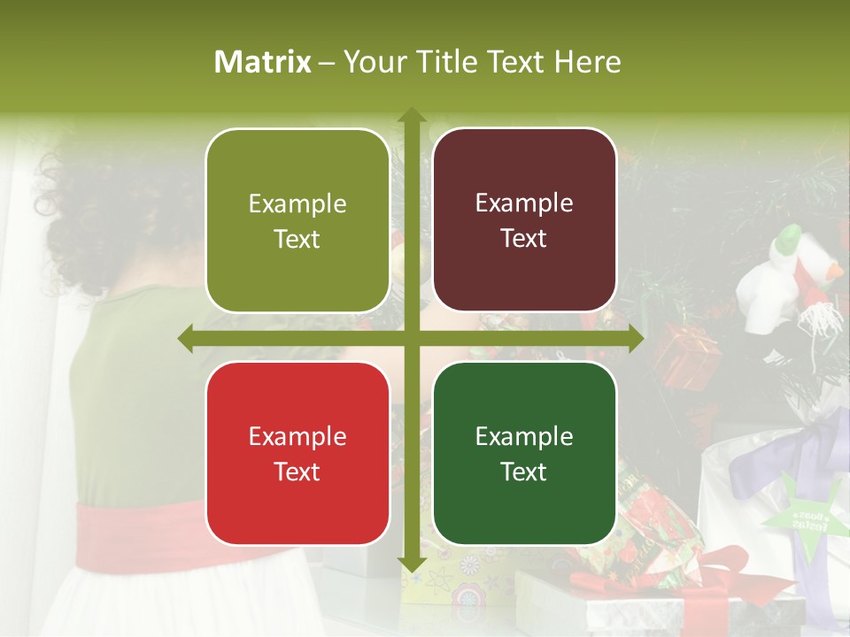 Surprise Love Daughter PowerPoint Template