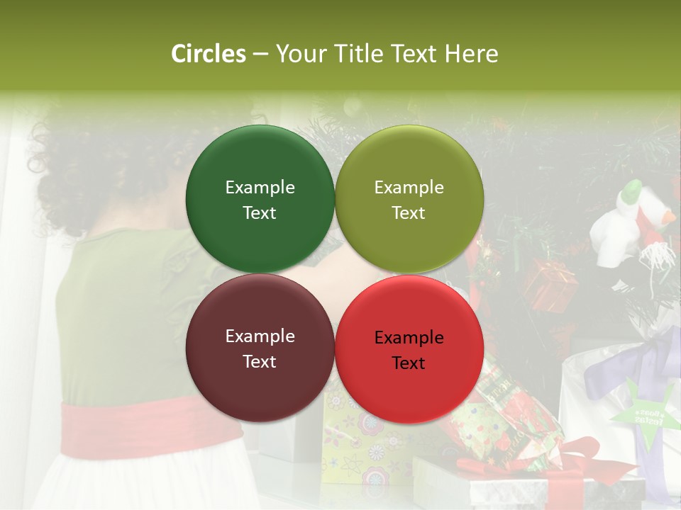 Surprise Love Daughter PowerPoint Template