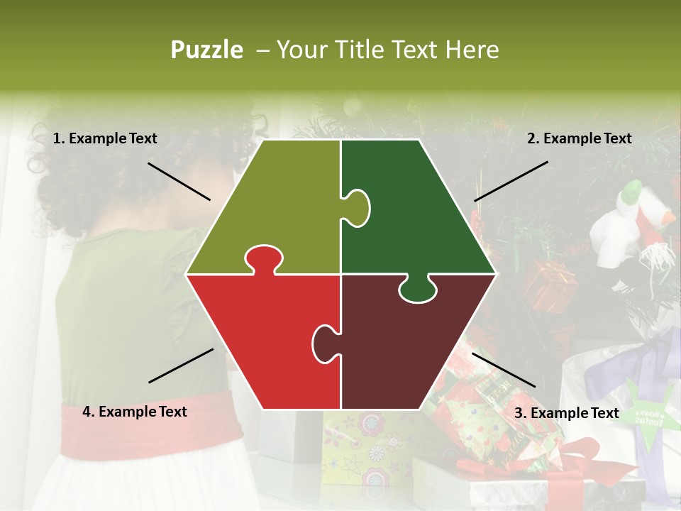 Surprise Love Daughter PowerPoint Template