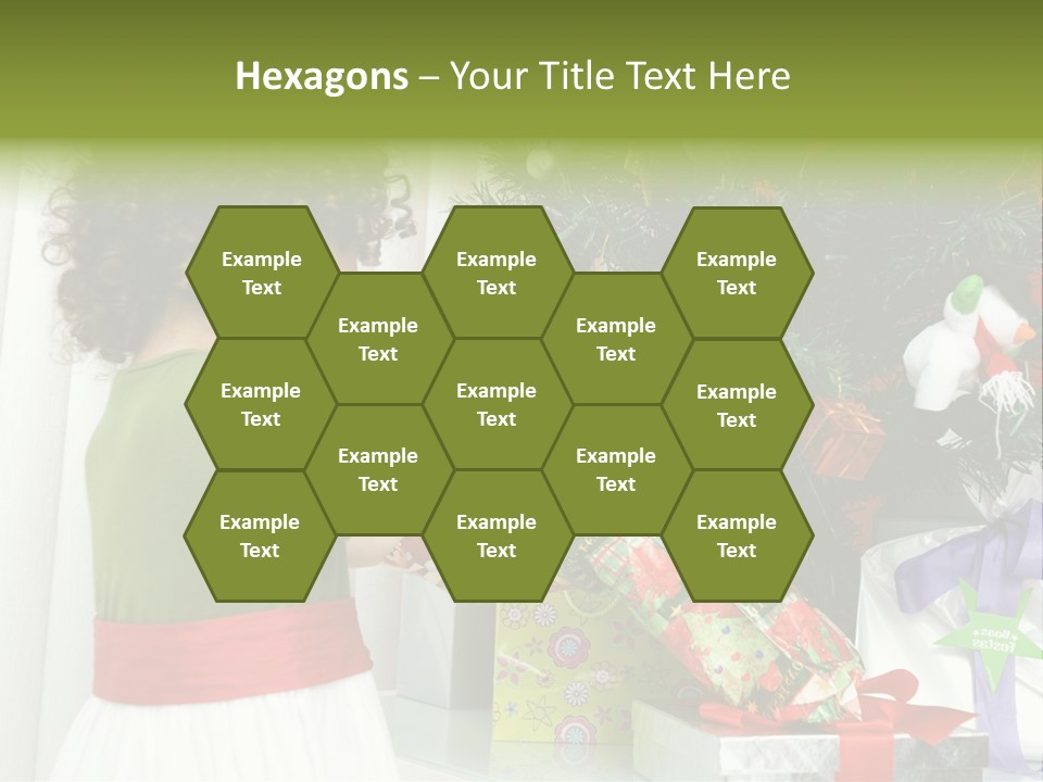 Surprise Love Daughter PowerPoint Template