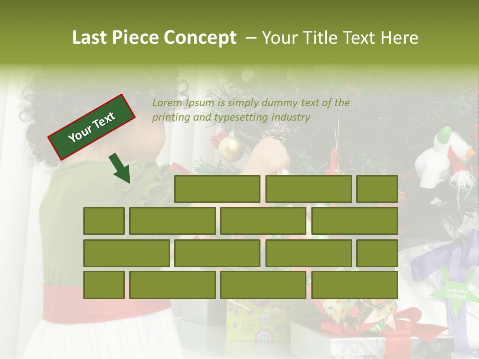 Surprise Love Daughter PowerPoint Template