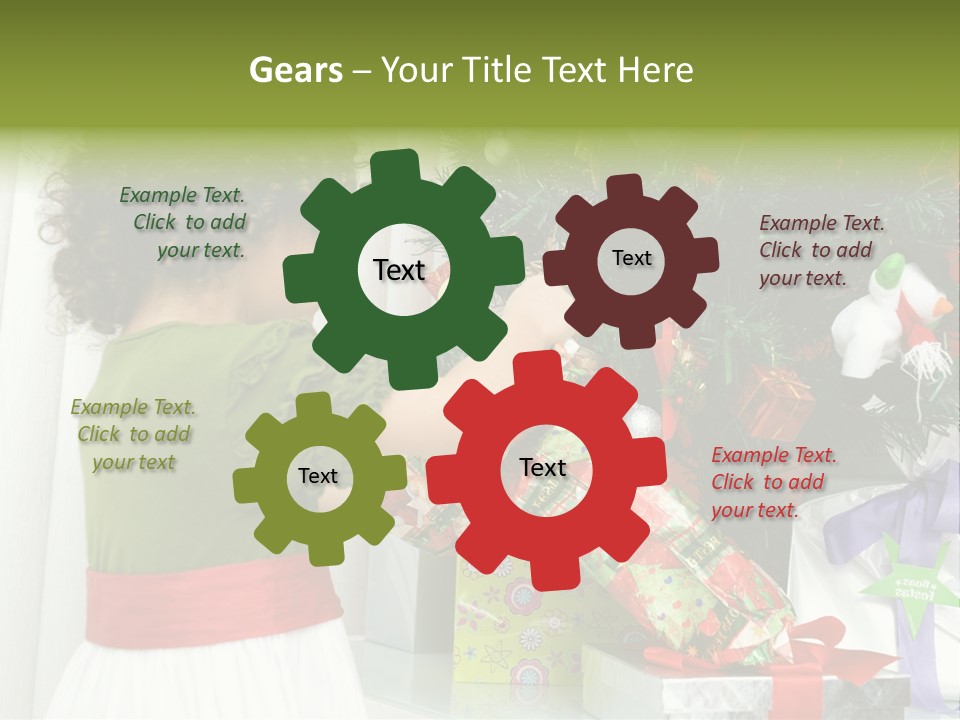 Surprise Love Daughter PowerPoint Template