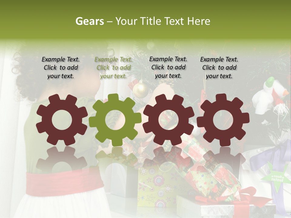 Surprise Love Daughter PowerPoint Template