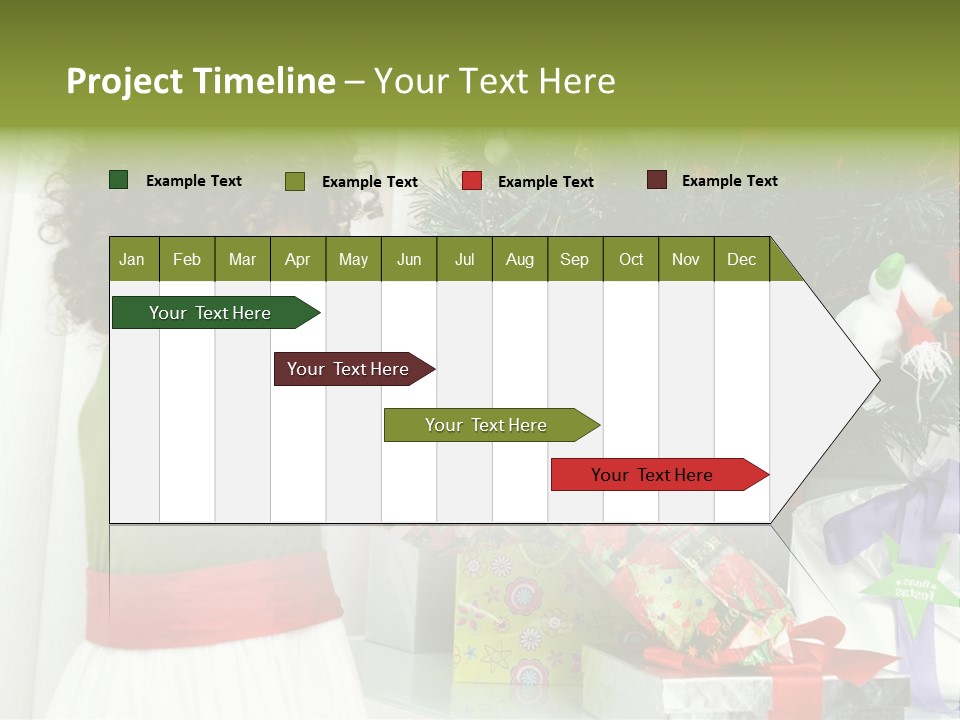 Surprise Love Daughter PowerPoint Template