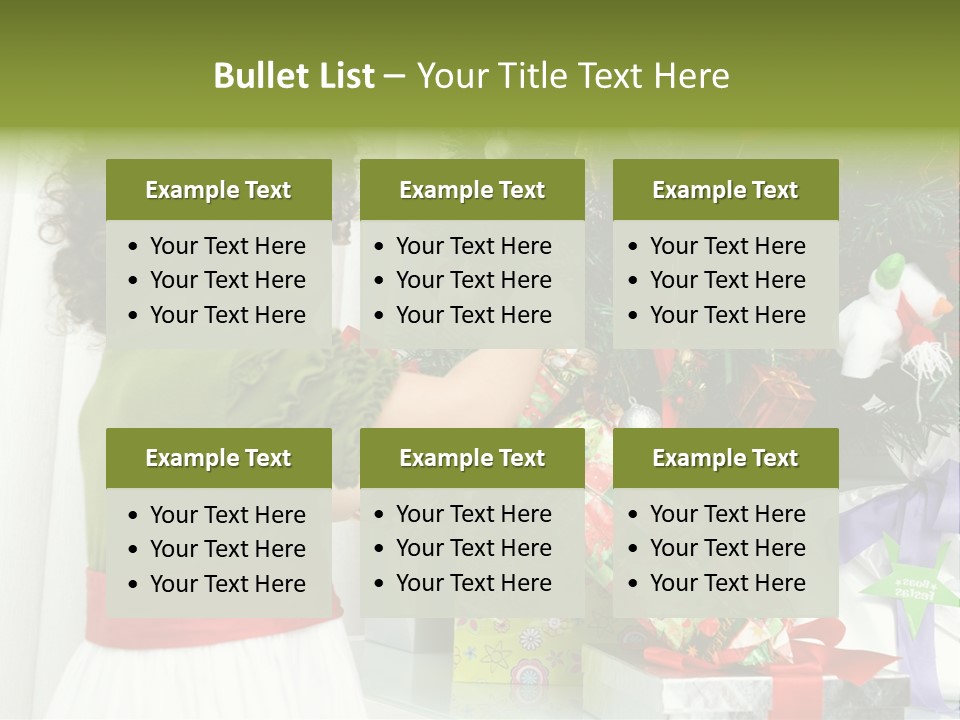 Surprise Love Daughter PowerPoint Template