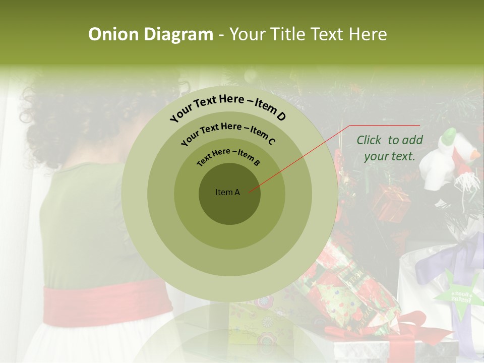 Surprise Love Daughter PowerPoint Template