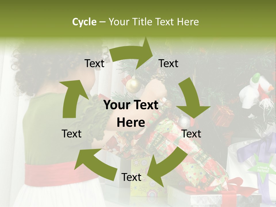 Surprise Love Daughter PowerPoint Template