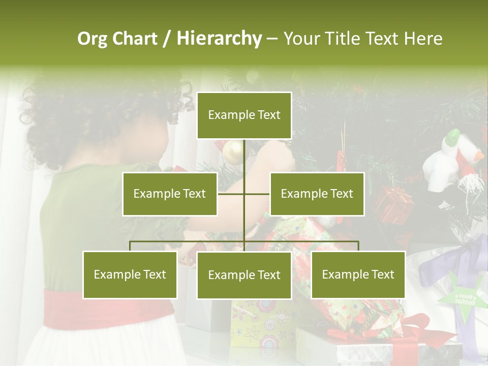 Surprise Love Daughter PowerPoint Template