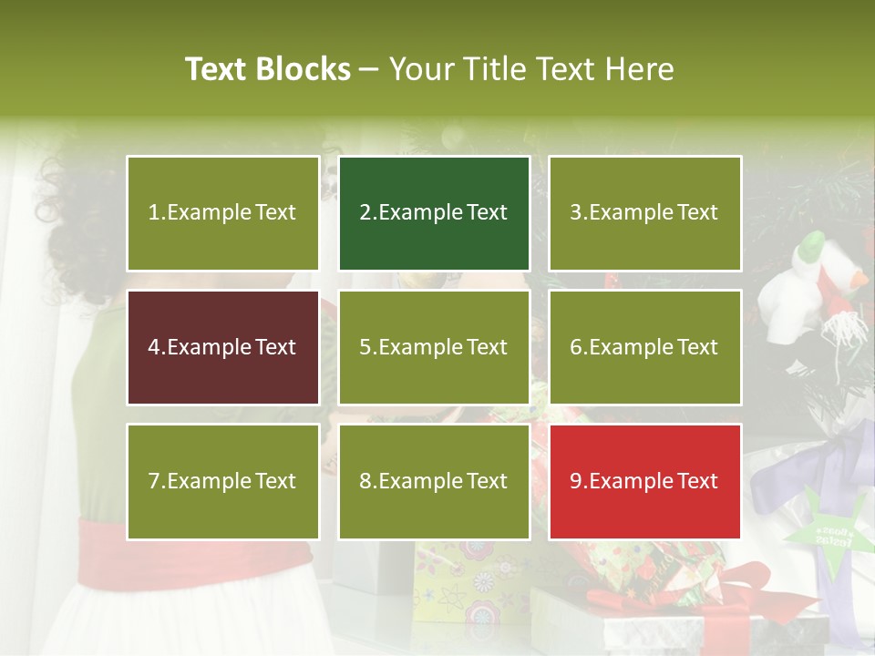 Surprise Love Daughter PowerPoint Template