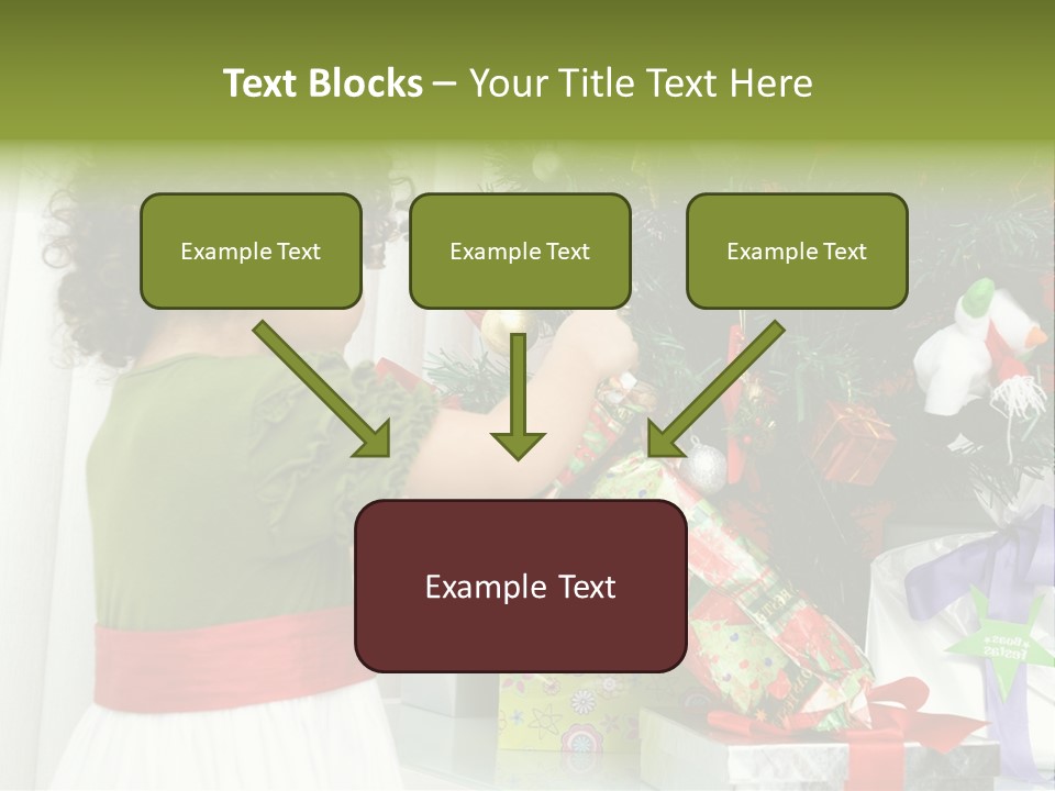 Surprise Love Daughter PowerPoint Template