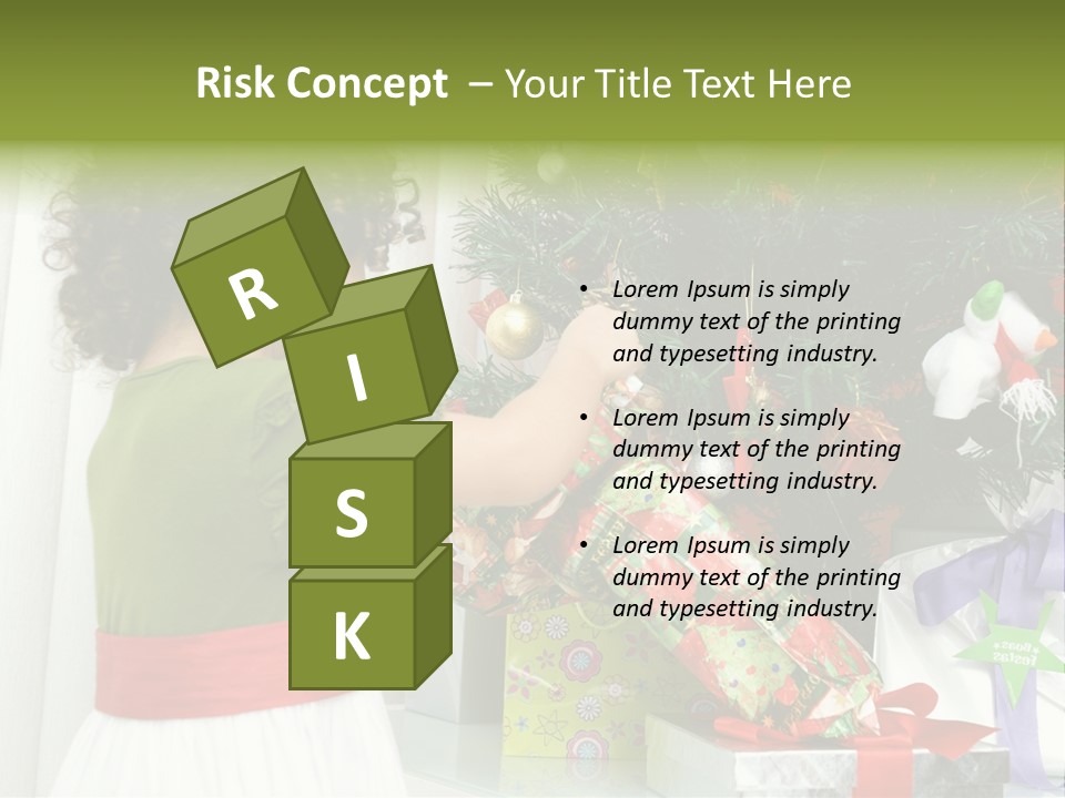 Surprise Love Daughter PowerPoint Template