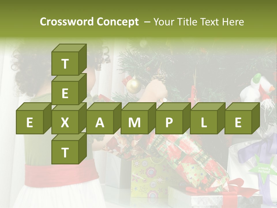 Surprise Love Daughter PowerPoint Template