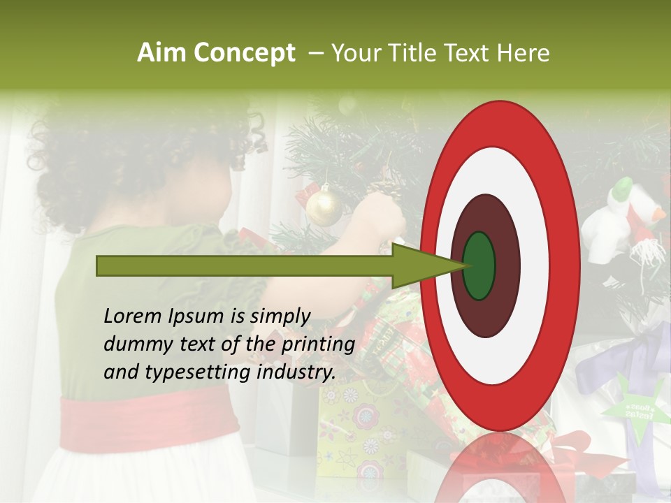 Surprise Love Daughter PowerPoint Template