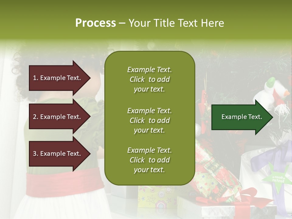 Surprise Love Daughter PowerPoint Template