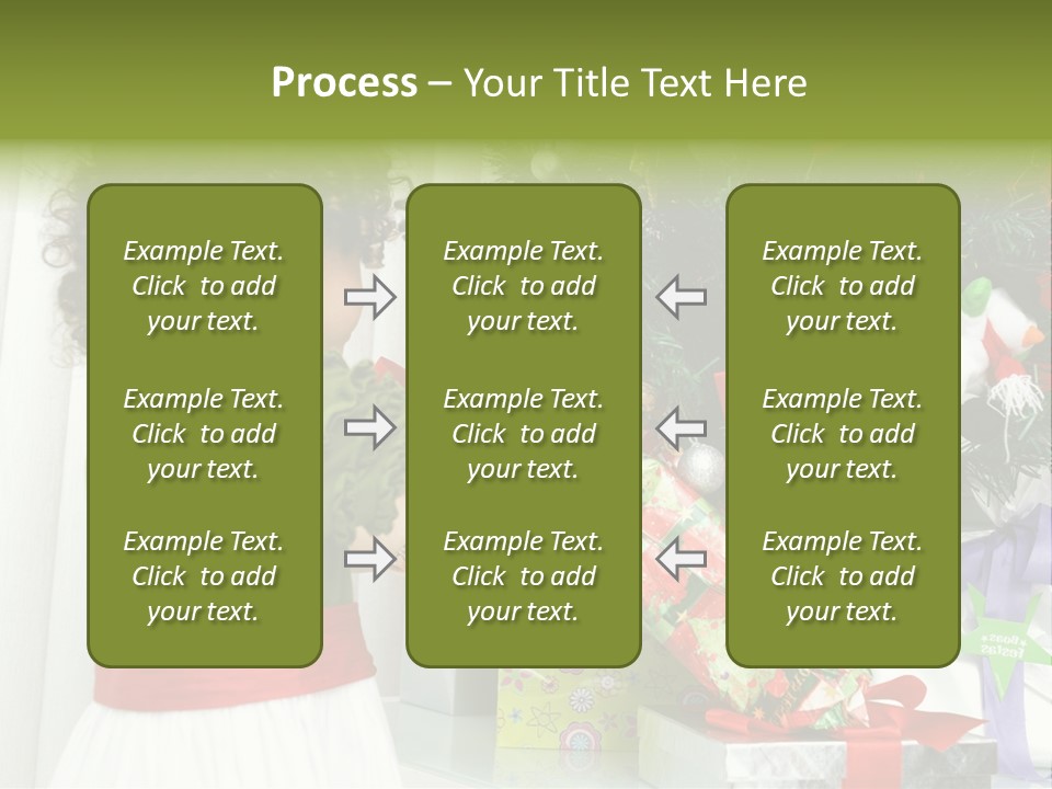 Surprise Love Daughter PowerPoint Template