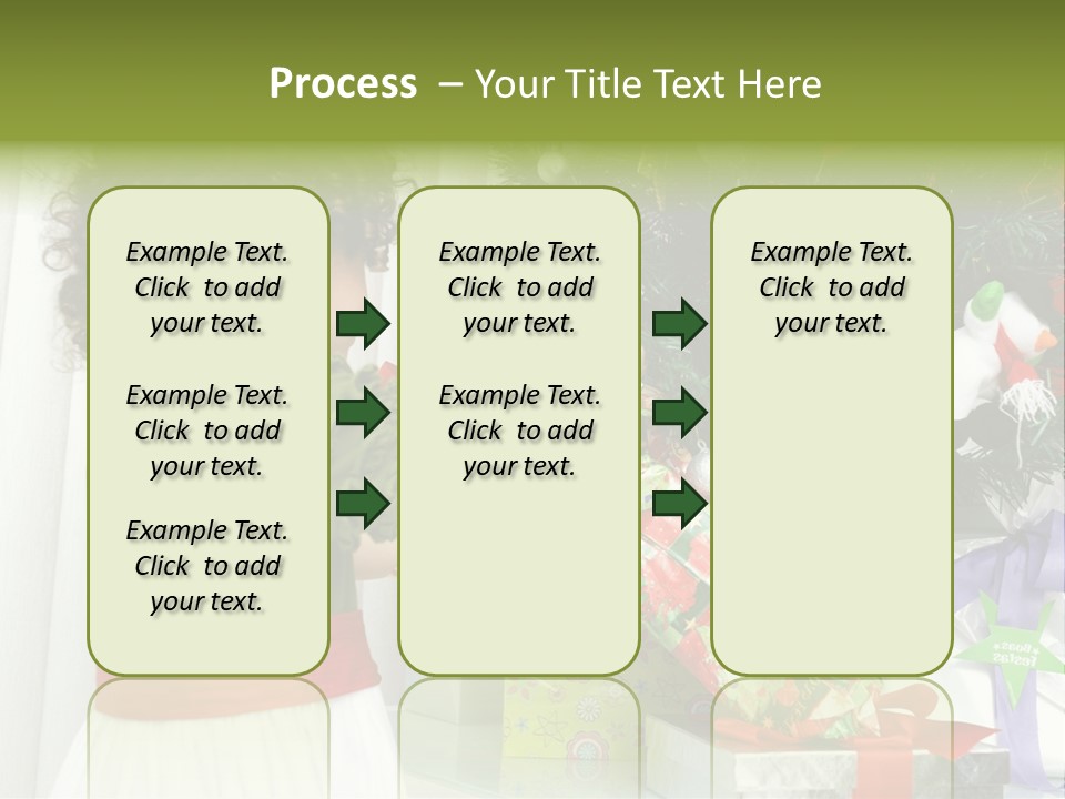 Surprise Love Daughter PowerPoint Template