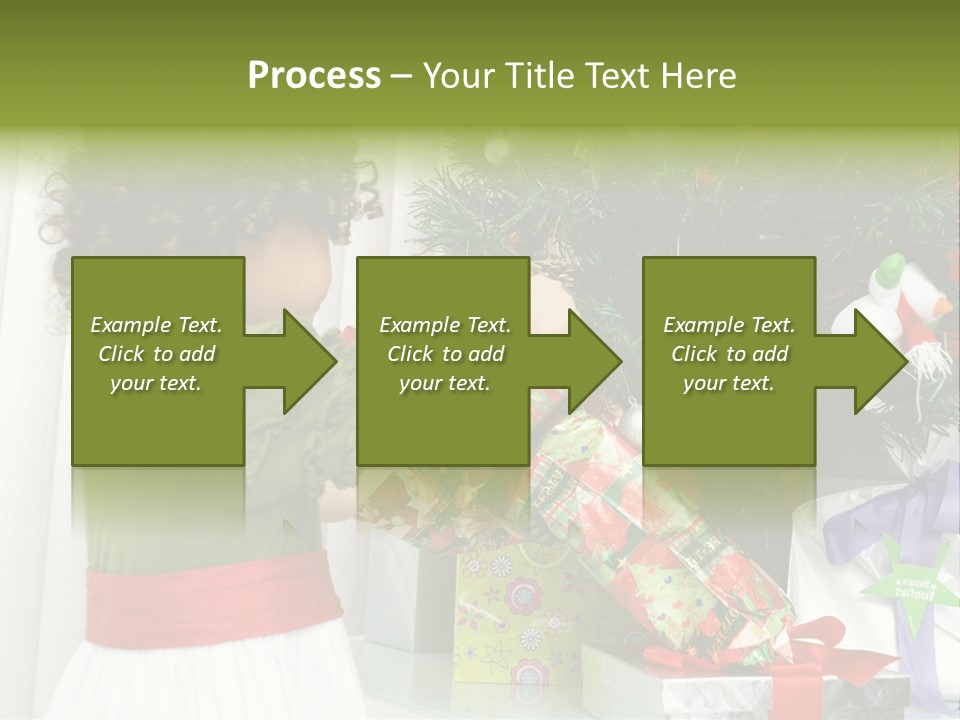 Surprise Love Daughter PowerPoint Template