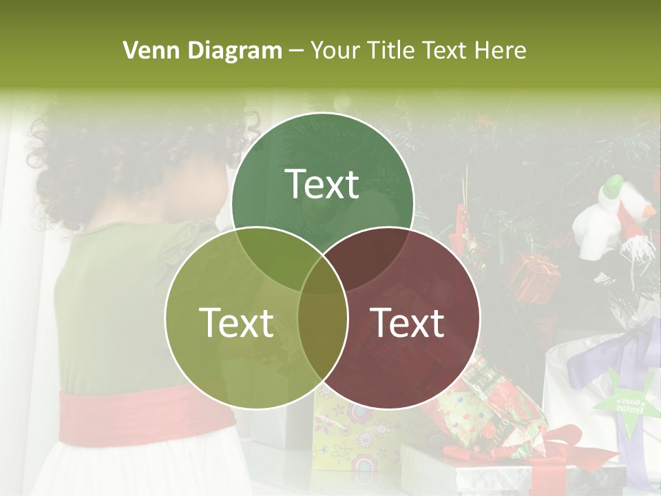 Surprise Love Daughter PowerPoint Template