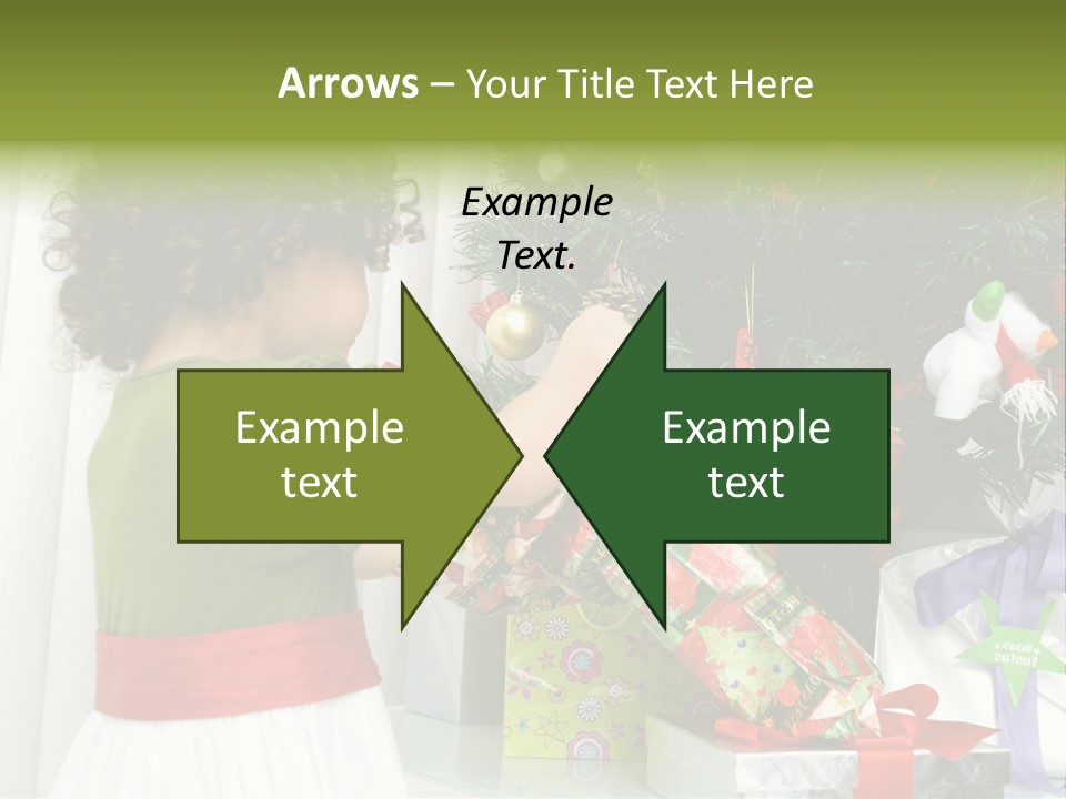 Surprise Love Daughter PowerPoint Template