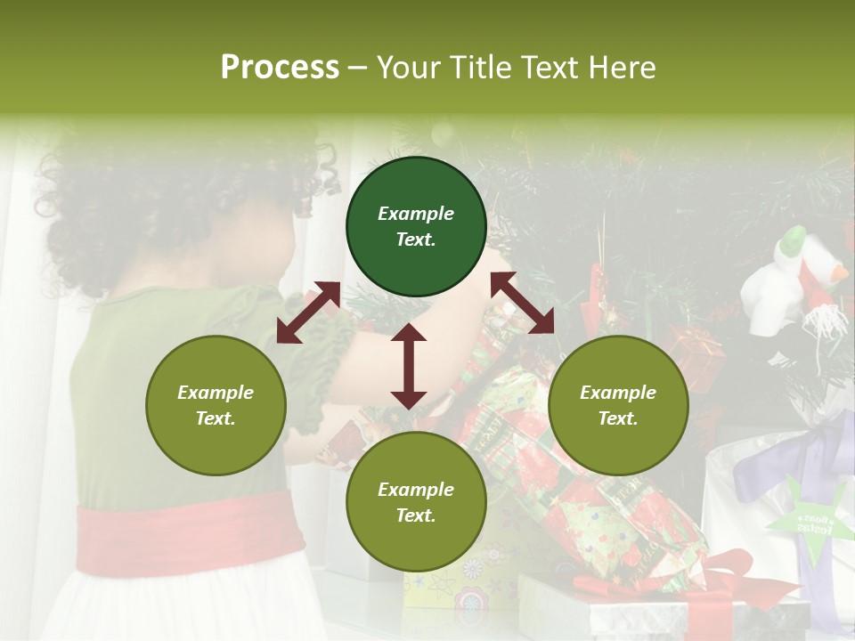 Surprise Love Daughter PowerPoint Template