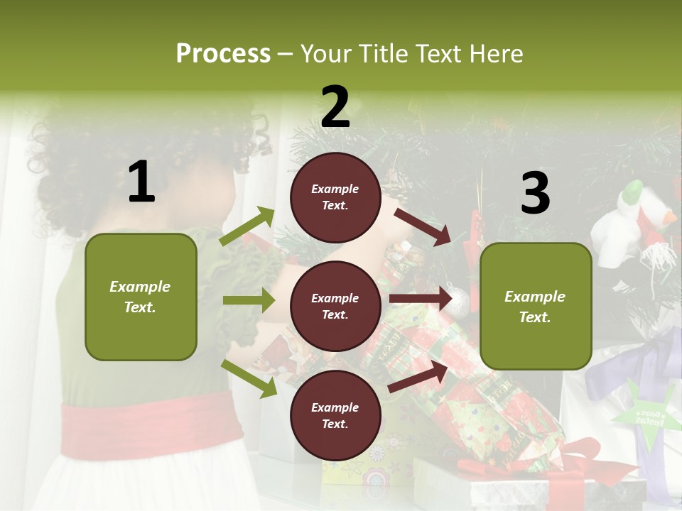 Surprise Love Daughter PowerPoint Template