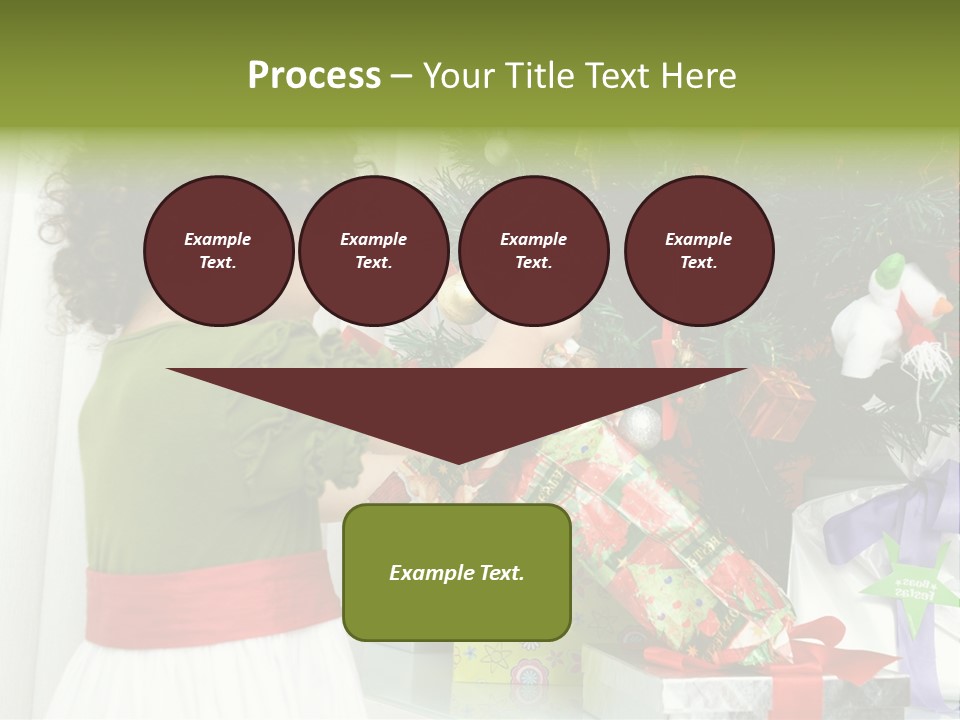 Surprise Love Daughter PowerPoint Template