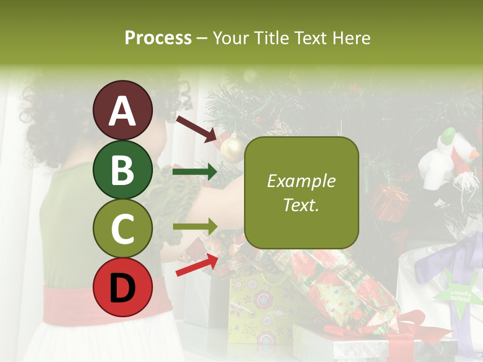 Surprise Love Daughter PowerPoint Template