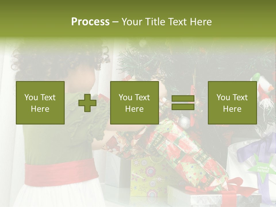 Surprise Love Daughter PowerPoint Template