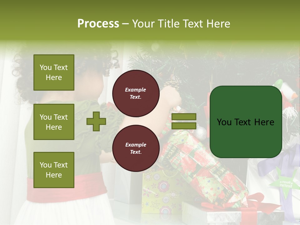 Surprise Love Daughter PowerPoint Template