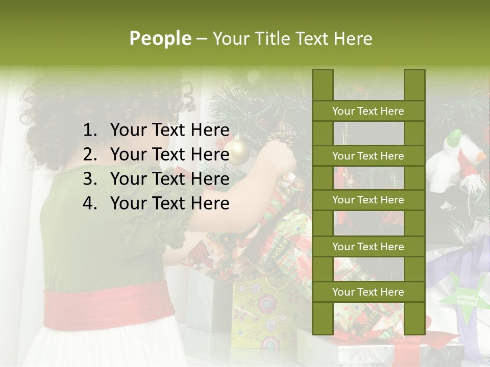 Surprise Love Daughter PowerPoint Template