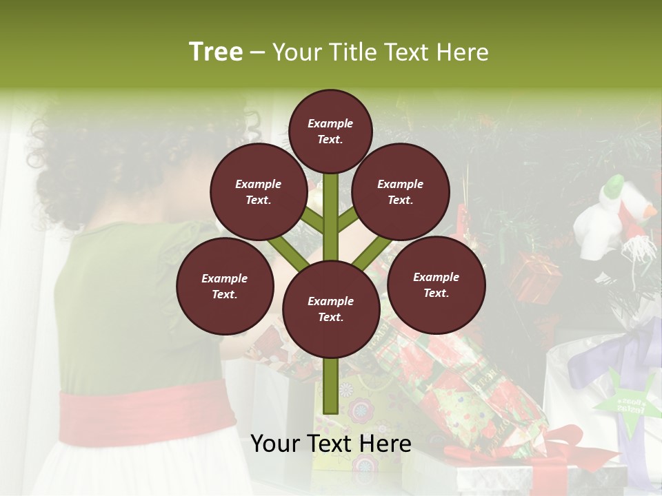 Surprise Love Daughter PowerPoint Template