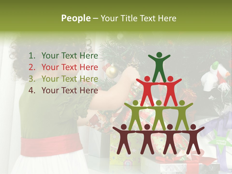 Surprise Love Daughter PowerPoint Template