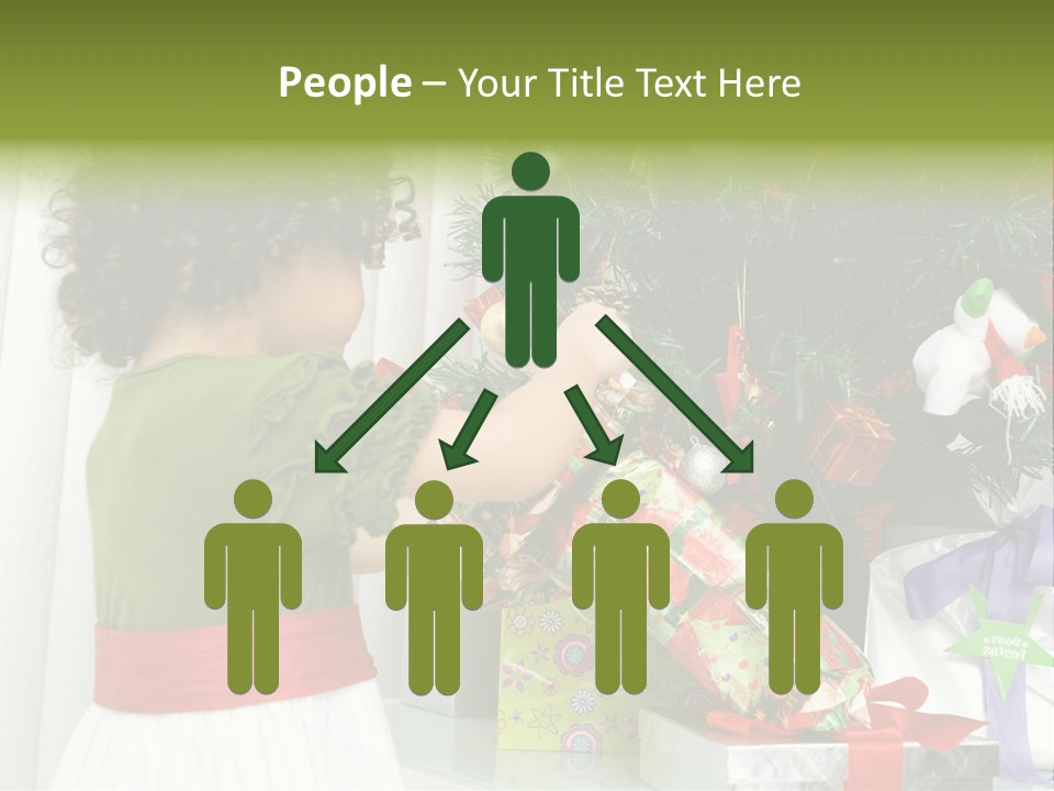 Surprise Love Daughter PowerPoint Template