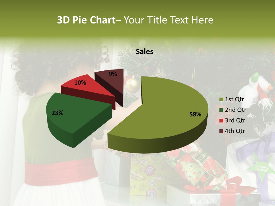 Surprise Love Daughter PowerPoint Template