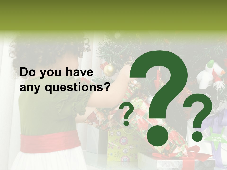 Surprise Love Daughter PowerPoint Template