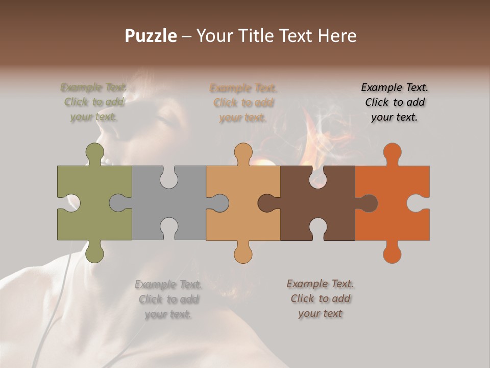 Macro Retro Seam PowerPoint Template