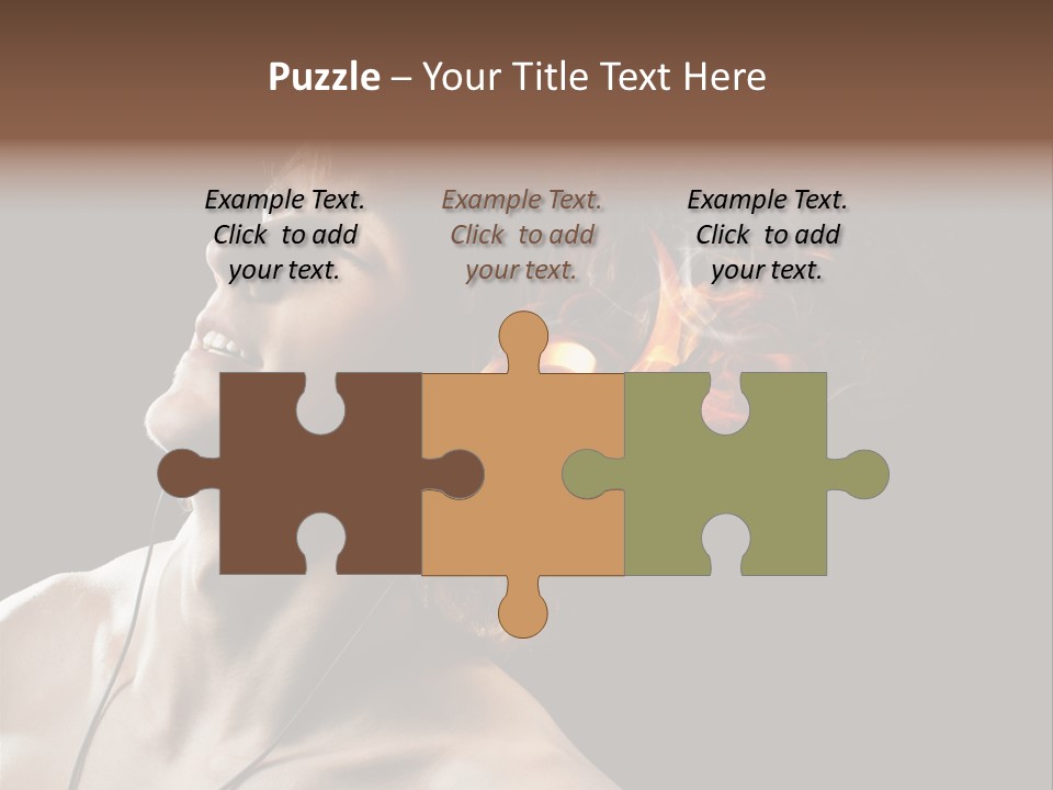 Macro Retro Seam PowerPoint Template