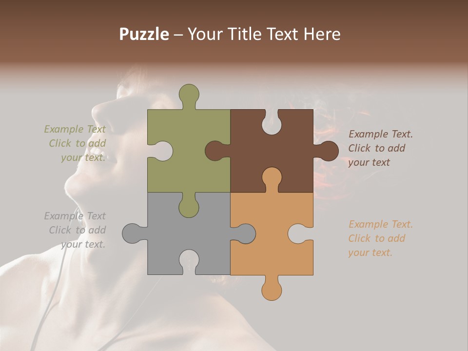 Macro Retro Seam PowerPoint Template