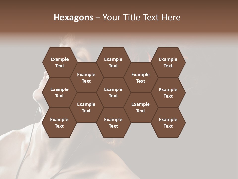 Macro Retro Seam PowerPoint Template