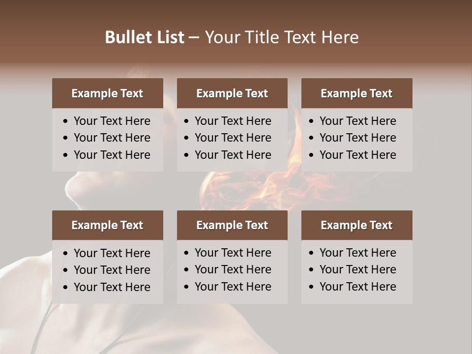 Macro Retro Seam PowerPoint Template