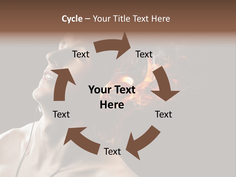 Macro Retro Seam PowerPoint Template