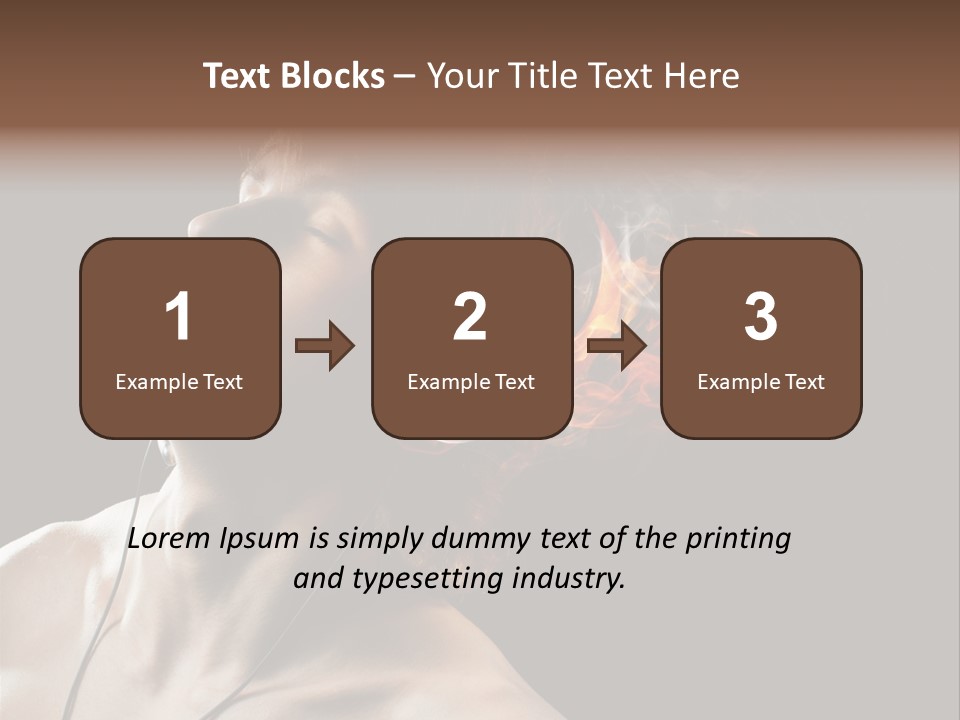 Macro Retro Seam PowerPoint Template