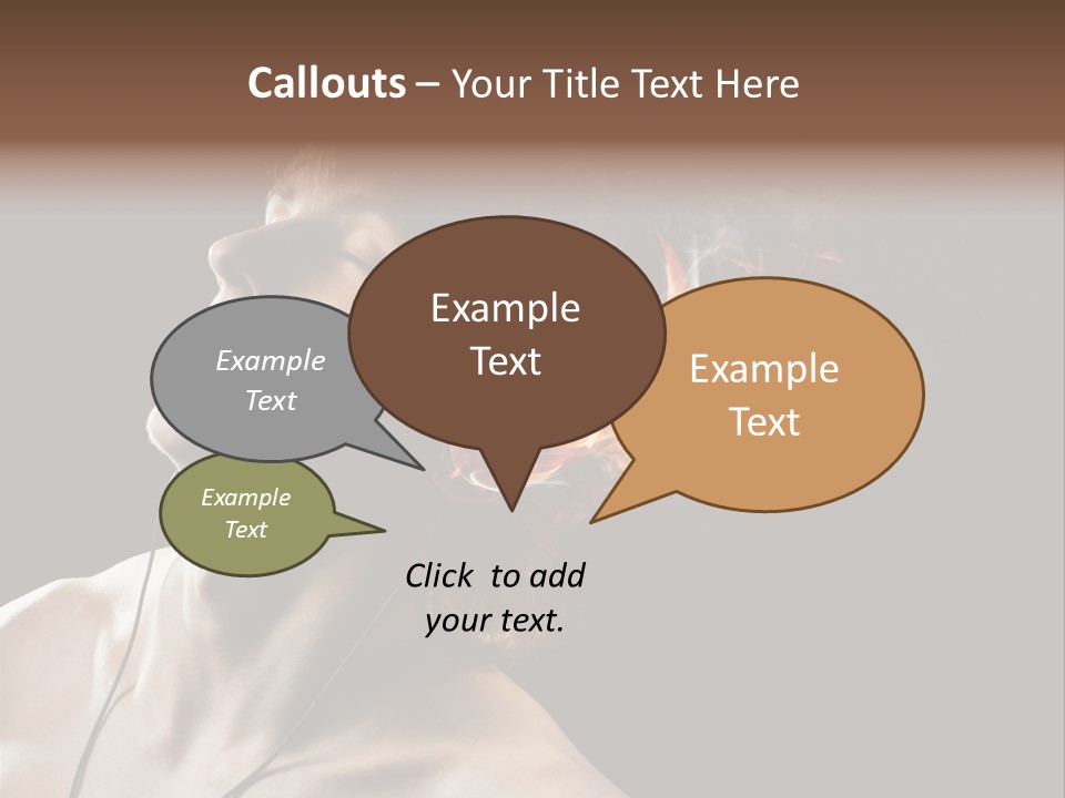Macro Retro Seam PowerPoint Template