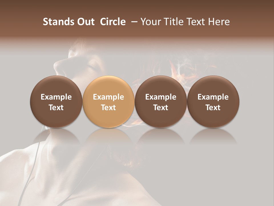 Macro Retro Seam PowerPoint Template