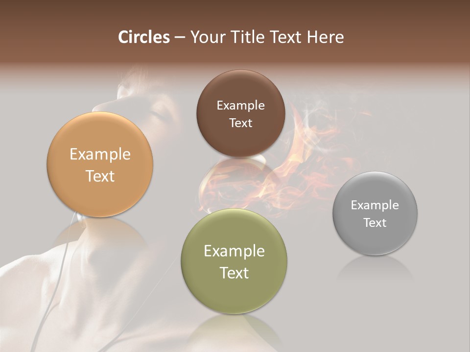 Macro Retro Seam PowerPoint Template