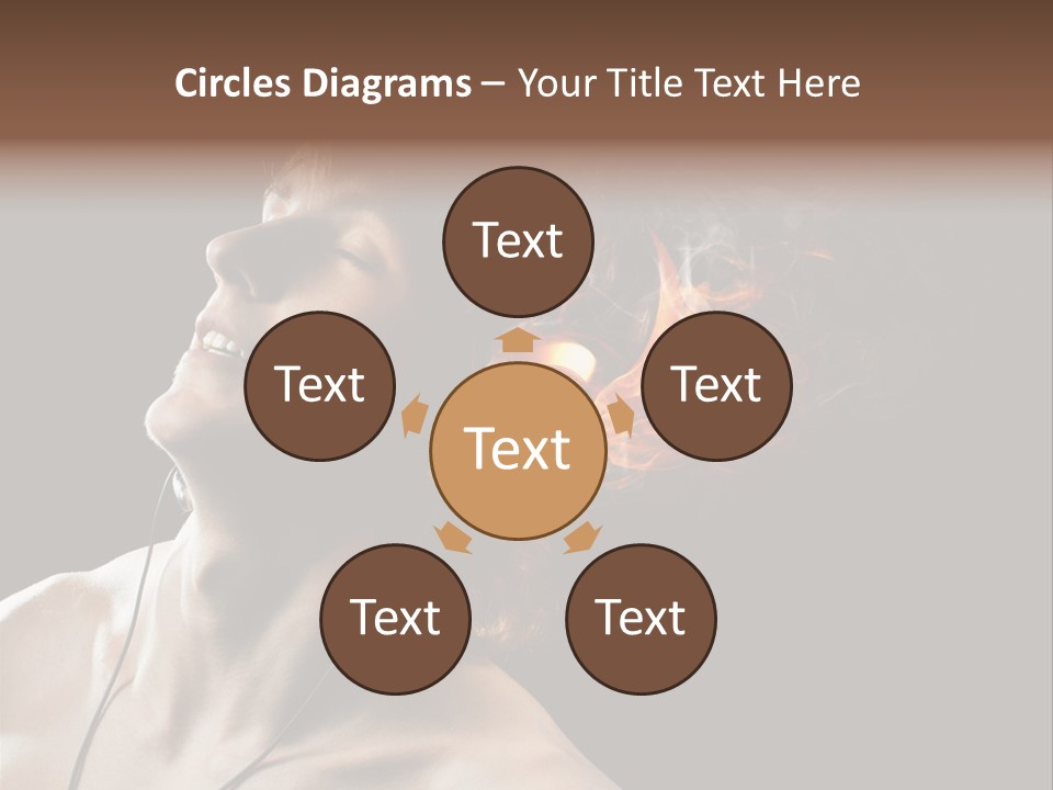 Macro Retro Seam PowerPoint Template