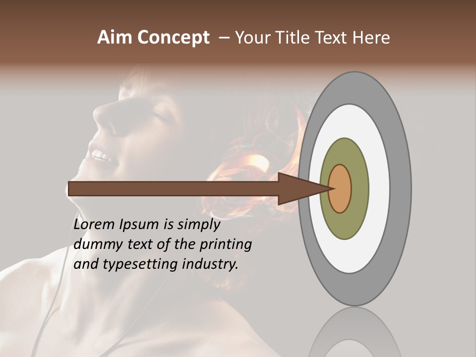 Macro Retro Seam PowerPoint Template
