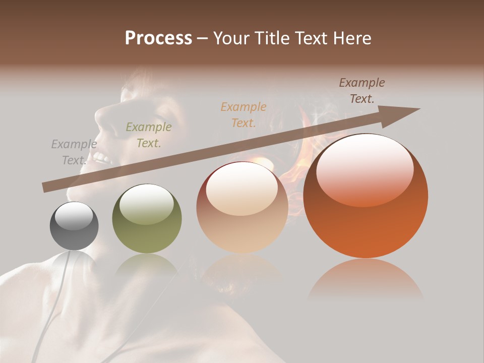 Macro Retro Seam PowerPoint Template