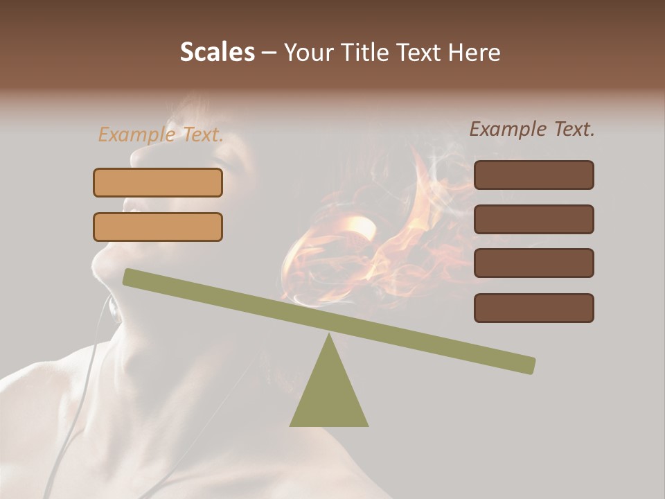 Macro Retro Seam PowerPoint Template