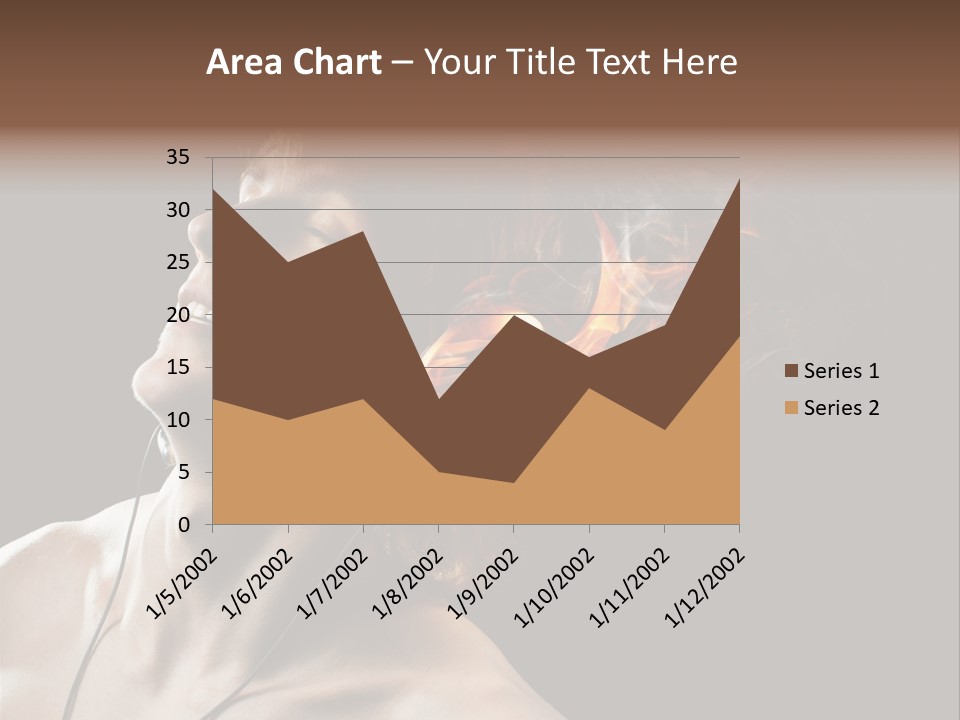 Macro Retro Seam PowerPoint Template